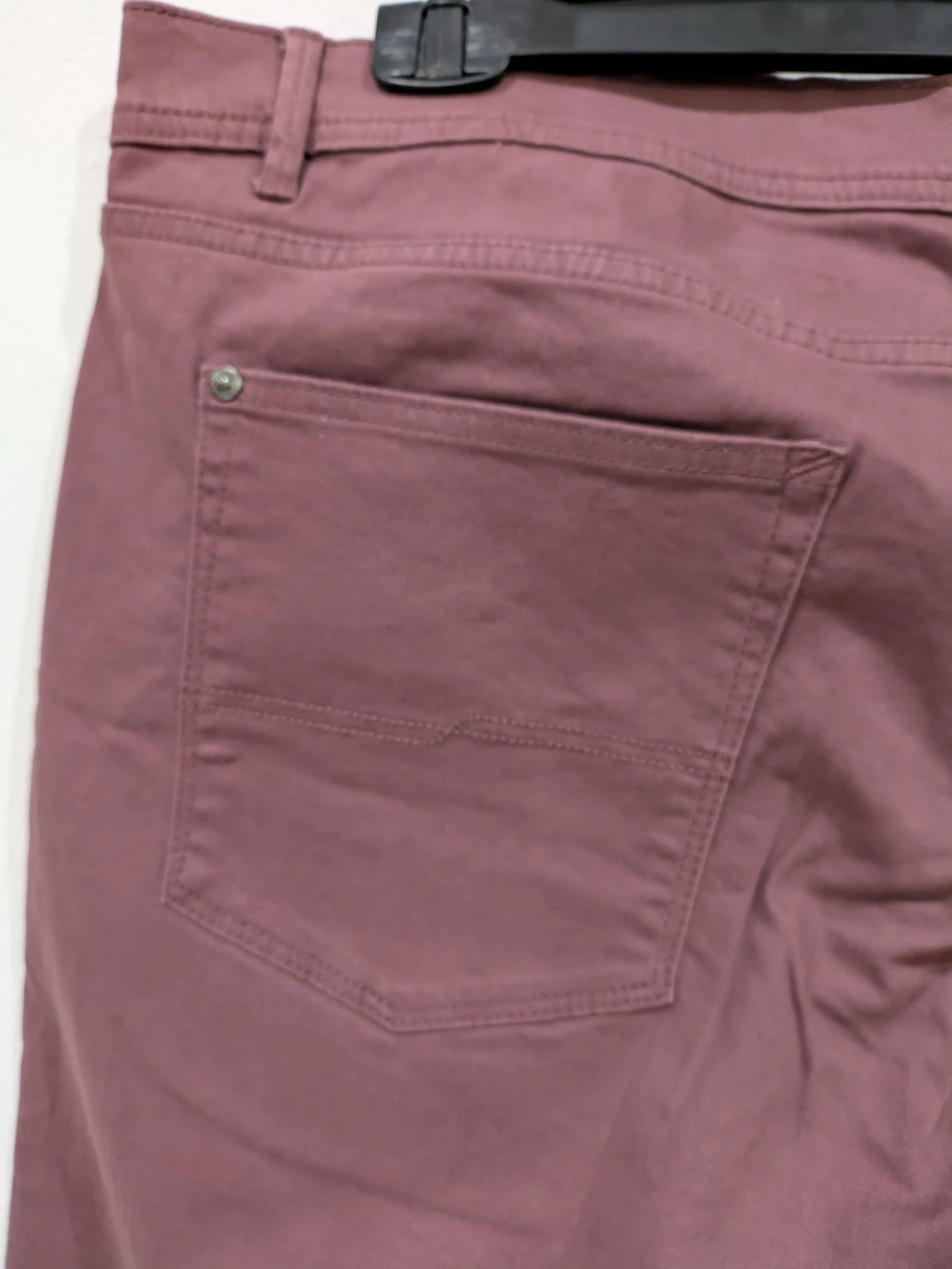 Calça Chinesa de Corte Reto em Tom de Rosa Antigo tamanho 52 da Dustin – photo 6